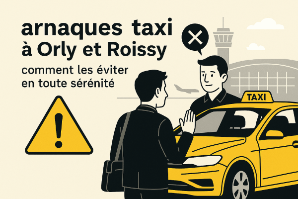 Arnaques taxi à Orly et Roissy : comment les éviter en toute sérénité