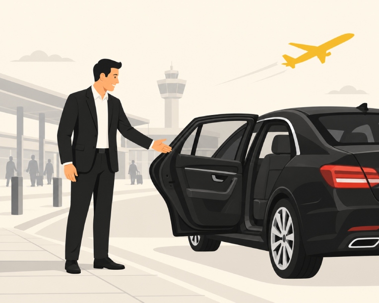 Un chauffeur privé entre Paris et l’aéroport de Beauvais